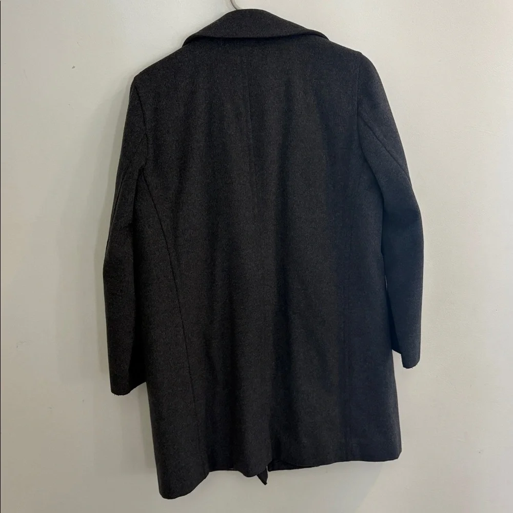 J. Crew Charcoal Wool blend Overcoat